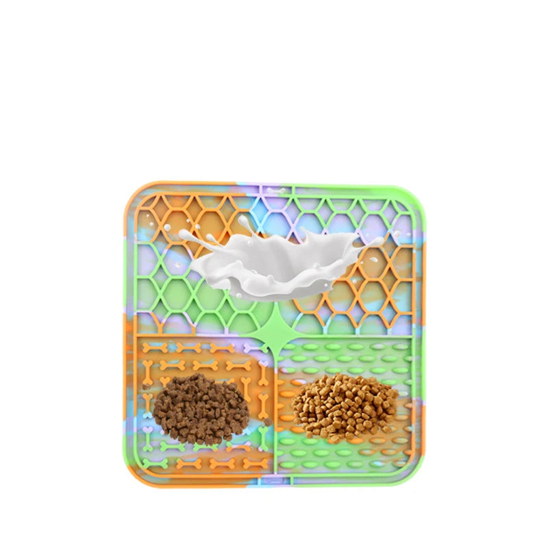 Calming Lick Mat for Dogs & Cats β Slow Feeding Pet Pad for Anxiety Relief & Mental Stimulation