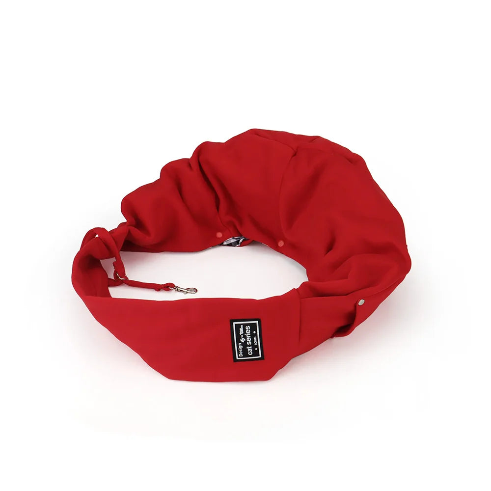 Hands-Free Pet Sling Bag – With Storage Pocket for Travel Essentials