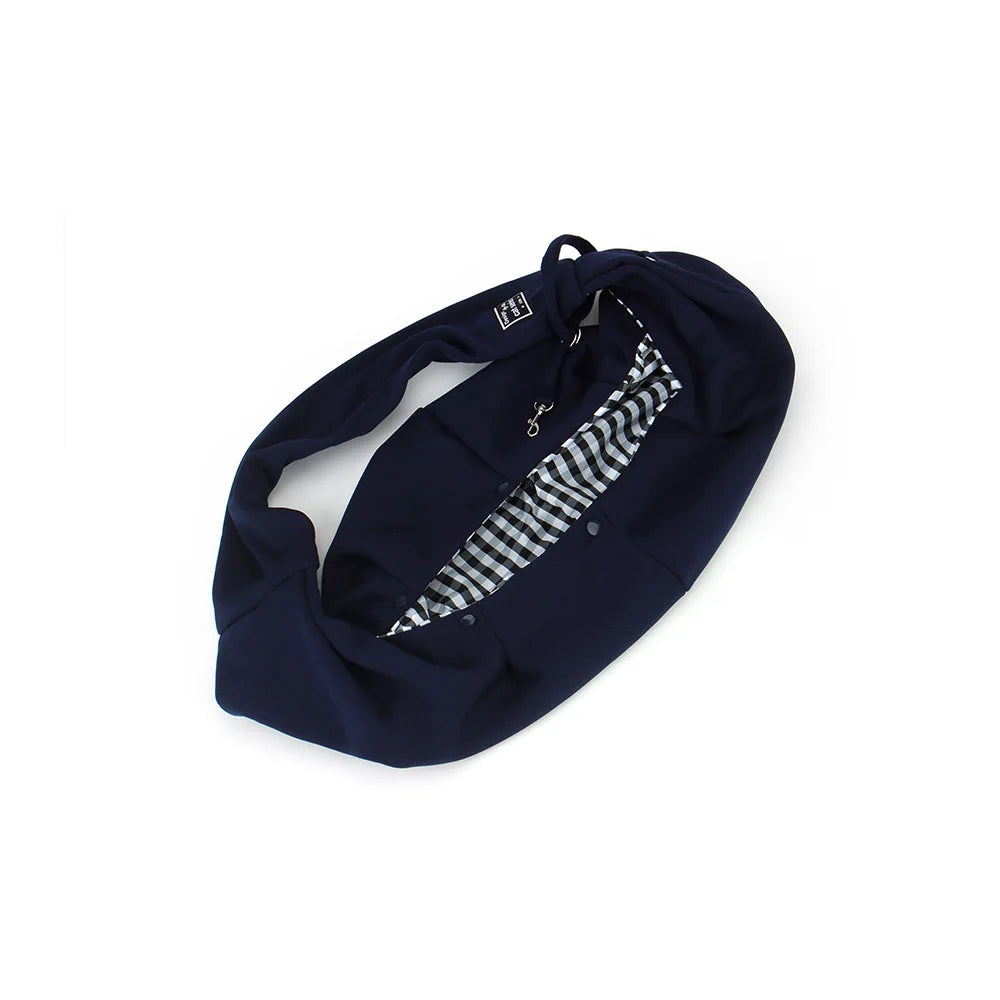 Hands-Free Pet Sling Bag – With Storage Pocket for Travel Essentials