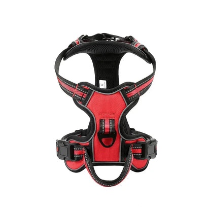 Adjustable Nylon Dog Harness – Reflective, Comfortable & Easy-Control