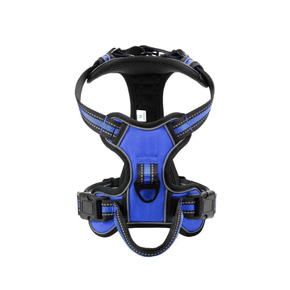Adjustable Nylon Dog Harness – Reflective, Comfortable & Easy-Control