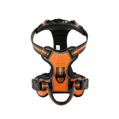 Adjustable Nylon Dog Harness – Reflective, Comfortable & Easy-Control