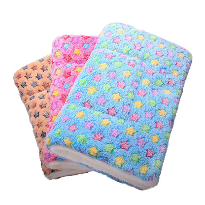 Flannel Pet Sleeping Pad – Soft, Thick & Perfect for Naps Anywhere