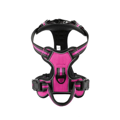 Adjustable Nylon Dog Harness – Reflective, Comfortable & Easy-Control