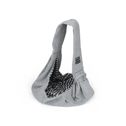Hands-Free Pet Sling Bag – With Storage Pocket for Travel Essentials