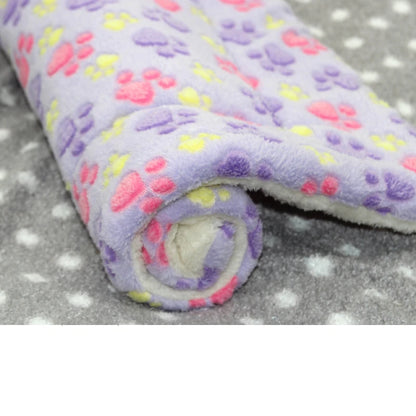 Flannel Pet Sleeping Pad – Soft, Thick & Perfect for Naps Anywhere